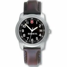 Victorinox Swiss Army Field Collection Watch - Small /Brown Leather Strap