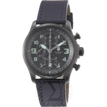 Victorinox Swiss Army Infantry Vintage Chrono Men's Black Dial Watch 241526