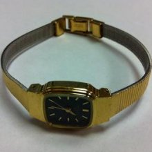 Vintage Orient Vx Analog Qua?rtz Womens Gold Tone Watch Japan