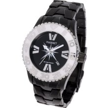 Vuarnet Womens H2O Lady Stainless Watch - Black Bracelet - Black Dial - VUAV35.007