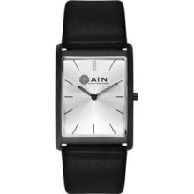 Watch Creations Unisex Slim Rectangle Dial Watch w/ Silver Dial Promotional