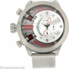 Welder K38 700 Chrono White Springs Mens 50mm Price Match Fast Ship