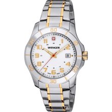 Wenger Swiss 70477 AlpineÂ® Two-tone Men's Watch - And Authentic