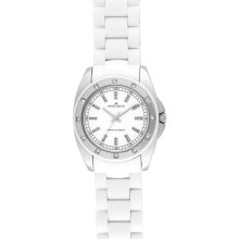 White Anne Klein White Plastic Sport Watch - Jewelry