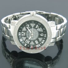 Wholesale Diamond Watches Super Techno Mens Watch 0.12