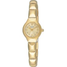 Women Pulsar PPH538 Dress Gold Tone Stainless Steel Champagne