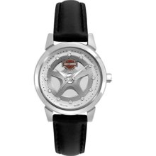 Women's Bulova/ Harley-davidson Spoke Watch. 76l159