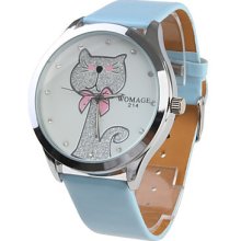 Women's Cute Cat Watch