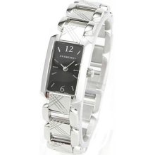 Women's Heritage Stainless Steel Case and Bracelet Black Dial