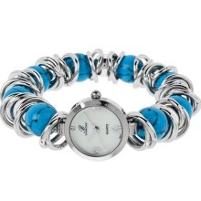 Womens Turquoise Bracelet Watch