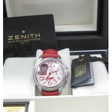 Zenith Star El Primero Red Open Heart Unisex Watch $6900