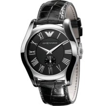 0 Emporio Armani Valente Ar0643 MenÂ´s Black