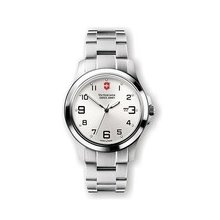 241386 -- Large Silver Dial with Stainless Steel Bracelet