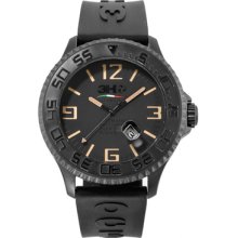 3H Men's BH05 Black Hole Luminous Automatic Black PVD Date Interc ...