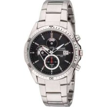 Accurist Men Chronograph with Stainless Steel Bracelet MB745B Watch