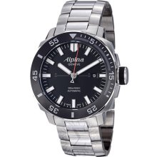 Alpina Watches Alpina Adventure Extreme Sailing Men's Black Dial Stain