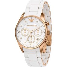 Armani Women's Classic Chronograph Watch