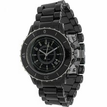 Avianne&Co Midsize Black Ceramic Watch