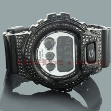 Black G-Shock Watches: CZ Crystal Watch 4ct