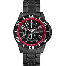 Black Plated Stainless Steel Men Watch