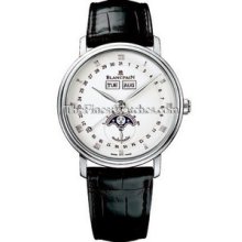 Blancpain Villeret Moonphase Steel Watch 6263-1127A-55