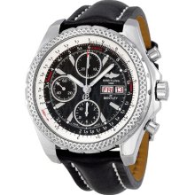 Breitling Bentley GT Black Dial Chronograph Automatic Mens Watch A1336212-B960BKLT