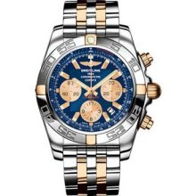 Breitling Chronomat B01 Two-Tone IB011012/B968-croco-black-tang