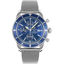 Breitling Men's Blue Dial Watch A1332016/C758/SS