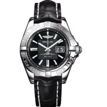 Breitling Men's Galactic Black Dial Watch A49350L2.BA07.729p