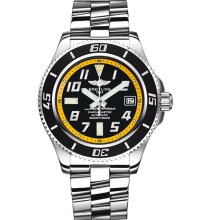 Breitling Men's Superocean Black Dial Watch A1736402.BA32.131A