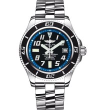 Breitling Men's Superocean Black Dial Watch A1736402.BA30.131A