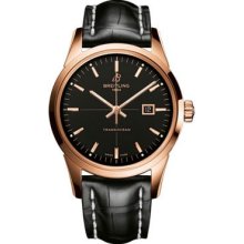 Breitling TransOcean 01 R1036012/BA92 Red Gold Croc Blk Tang