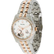 Bulova Two Tone Ladies Mechanical