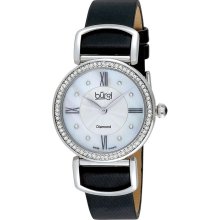 Burgi Silver-tone stainless steel Ladies Watch BUR065BK