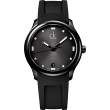 Calvin Klein Men's Visible Rubber strap K2V214D1 Watch