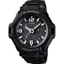 Casio 50mm G-Shock Shock Resistant Solar Black Dial Timepiece