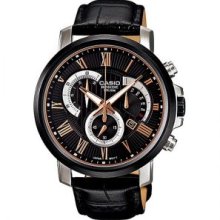 Casio Beside Mens Chronograph Dress Watch BEM-506CL-1A BEM-506CL