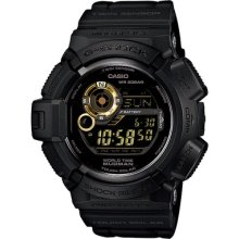 Casio G-shock G-9300gb-1dr Mudman Black Adventure Compass Men Watch