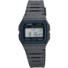 Casio Men S F91w-1 Classic Black Digital Resin Strap Watch Fast Shipping