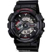 Casio Mens XL G-Shock Analog Digital 3D Dial Anti-Magnetic GA110-1A