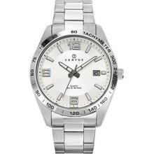 Certus Paris Men's Stainless Steel Tachymeter Watch ...