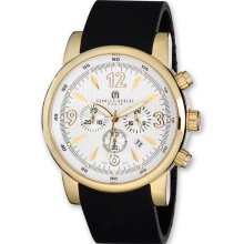 Charles Hubert 14k Gold-plated Chronograph Watch