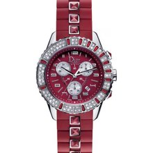 Christian Dior Christal Ruby Red Women's Watch