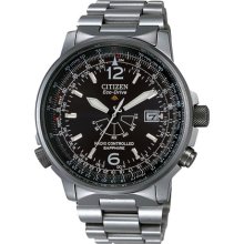 Citizen AS2031-57E Eco-Drive Radio Controlled Titanium Chrono Sky