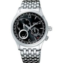 Citizen Eco-drive Ap1041-57e Complication Watch Moon Phase