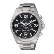 Citizen Eco-Drive Chronograph Titanium AT0660-64E AT0660 Men's Watch