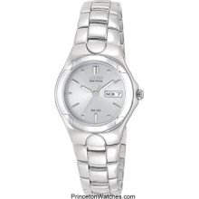 Citizen Eco-Drive Corso Ladies Watch - Stainless EW3030-50A