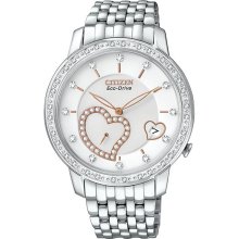 Citizen Eco-Drive Desire Womens Diamond-Accent W