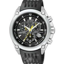 Citizen Eco Drive Perpetual Calendar Alarm Chrono Black BL5380-07E