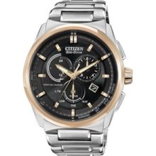 Citizen Eco-Drive Perpetual Chronograph Mens Watch BL5486-57E